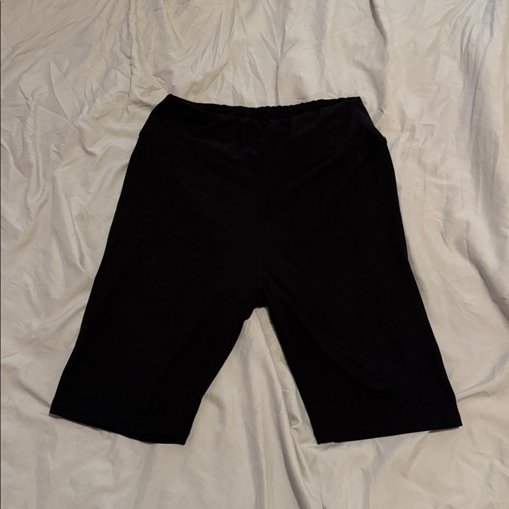Black Biker Shorts
